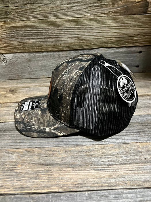 Alabama A Roll Tide Leather Patch Hat - Savannah Moss Co.