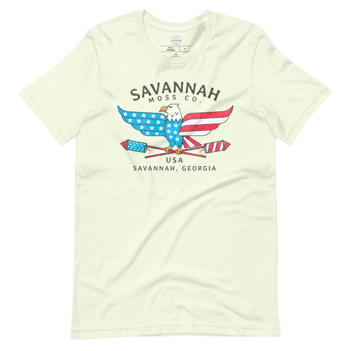 Freedom Eagle Short Sleeve t-shirt - Savannah Moss Co.