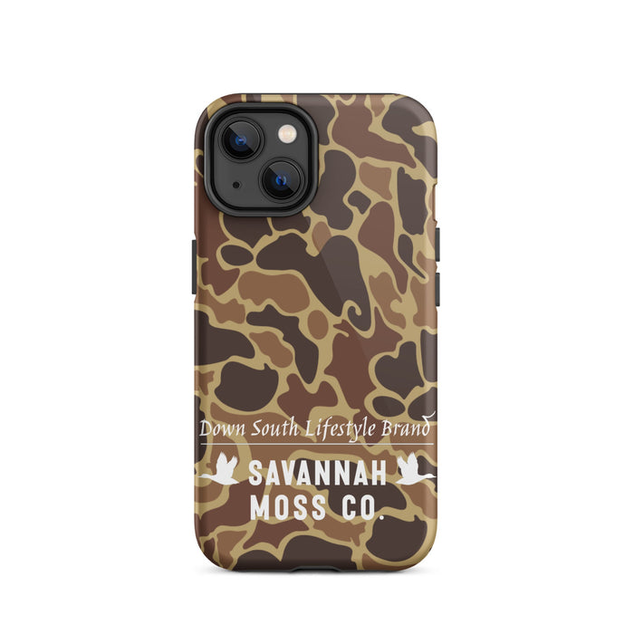 Savannah Moss Co Retro Duck Camo Tough iPhone case - Savannah Moss Co.