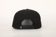 Waxed Tobacco/Black COOLFIT Leather Patch Snapback Hat - Savannah Moss Co.