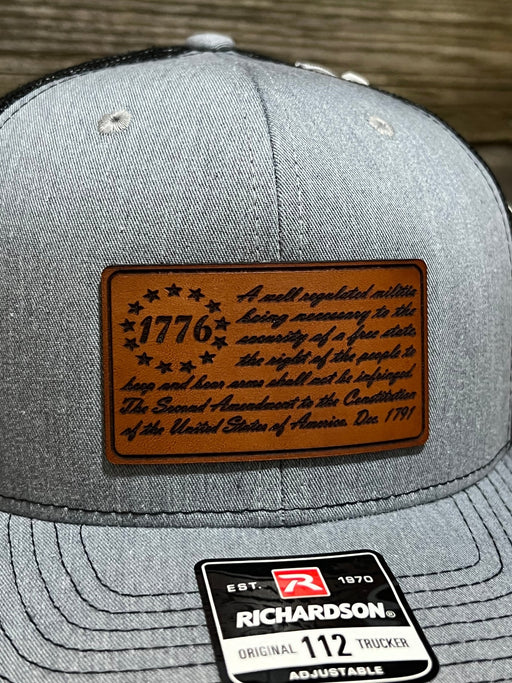 1776 Constitution Leather Patch Hat - Savannah Moss Co.