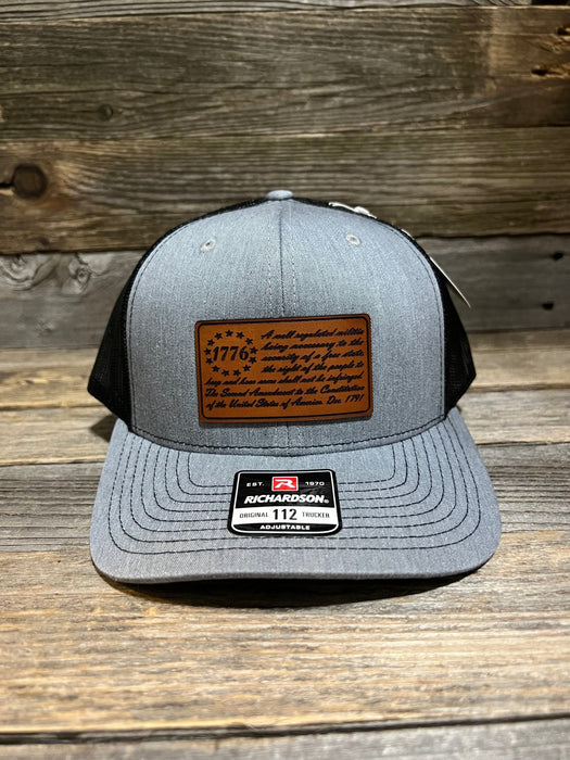 1776 Constitution Leather Patch Hat - Savannah Moss Co.