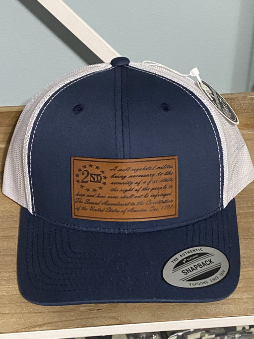 2nd Amendment Leather Patch Hat - Savannah Moss Co.