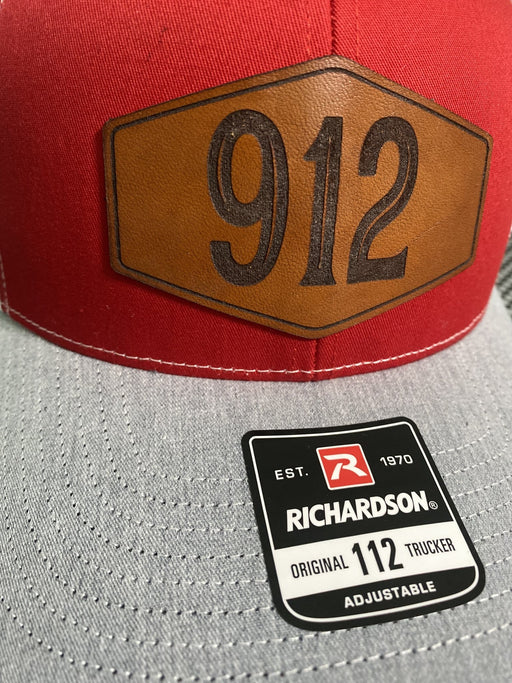 912 Leather Patch Hat - Savannah Moss Co.