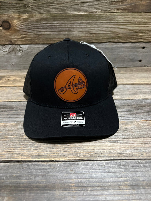 Atlanta Baseball Leather Patch Hat - Savannah Moss Co.