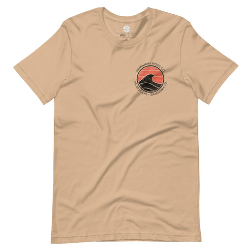 Black Wave Short Sleeve t-shirt - Savannah Moss Co.