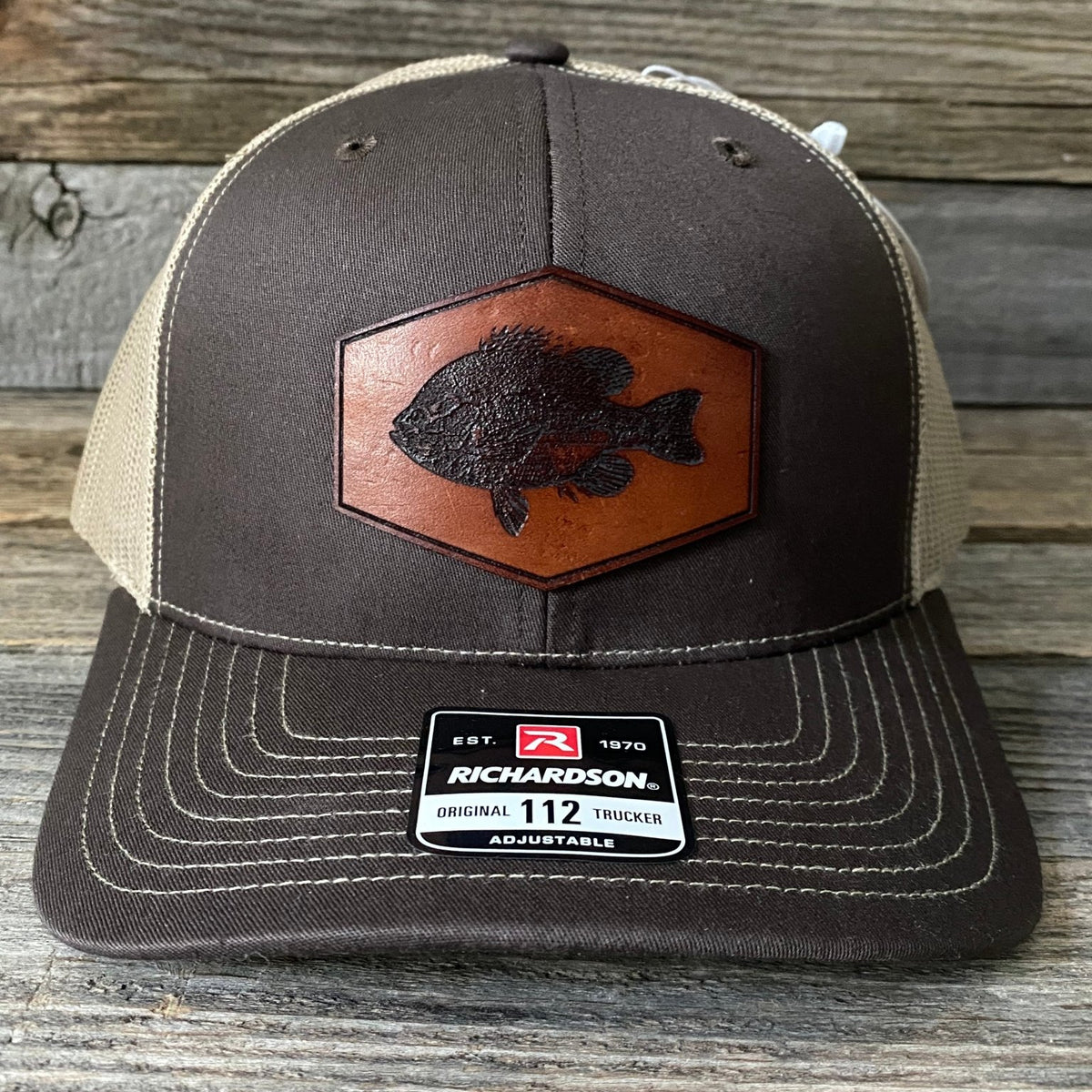 Blue Gill Leather Patch Hat — Savannah Moss