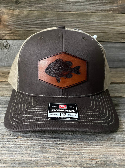 Blue Gill Leather Patch Hat - Savannah Moss Co.