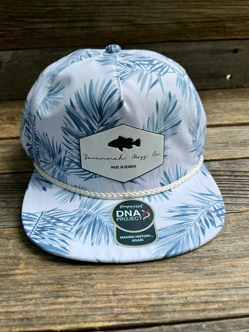 Blue Hawaiian Savannah Moss Co. Fish Rope Hat