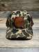 Braves A Leather Patch Hat - Savannah Moss Co.