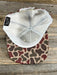 Custom Retro Duck Camo/Cream 5 panel leather patch Snapback Hat - Savannah Moss Co.