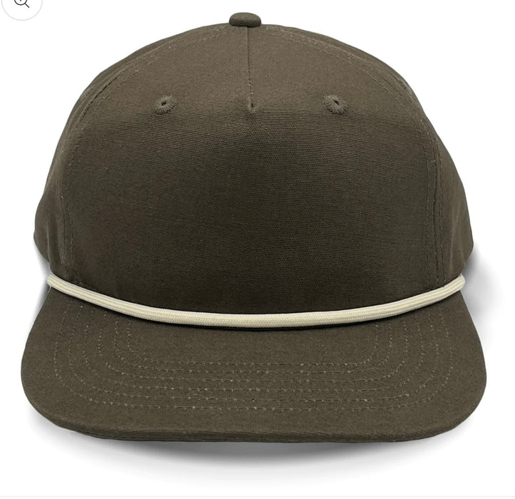 Lost Hat Co Custom Leather Patch Slate Truckers/Goat Rope Snapbacks —  Savannah Moss Co.