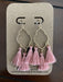 Dark Pink Morracan Earrings - Savannah Moss Co. Boutique