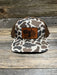 Deer American Flag Leather Patch Hat - Savannah Moss Co.
