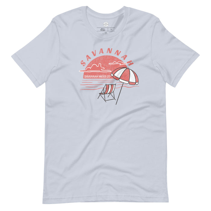 Distressed Sunset Short Sleeve t-shirt - Savannah Moss Co.