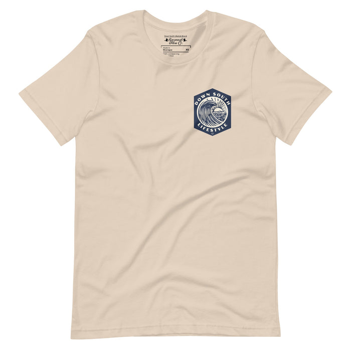 Down South Lifestyle Crashing Wave short sleeve t-shirt - Savannah Moss Co.