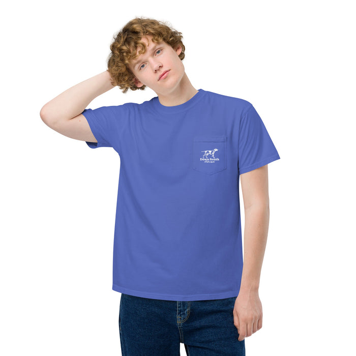 Down South Lifestyle GSP garment-dyed pocket short sleeve t-shirt - Savannah Moss Co.