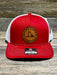 Down South Lifestyle Redfish Leather Patch Hat - Savannah Moss Co.