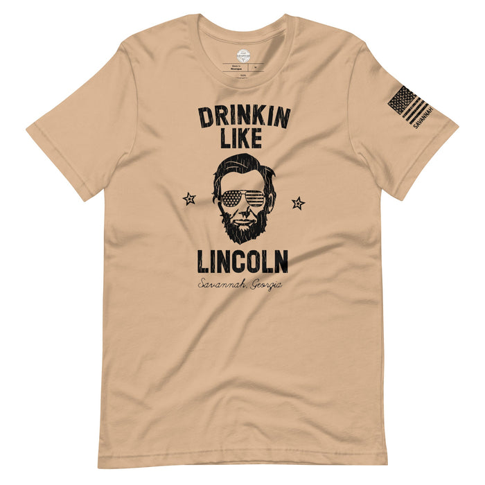 Drinkin Like Lincoln Short Sleeve T-Shirt - Savannah Moss Co.
