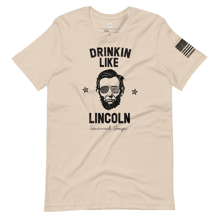 Drinkin Like Lincoln Short Sleeve T-Shirt - Savannah Moss Co.