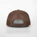 Duck Camo/Tobacco Leather Patch Trucker Hat preorder (Arriving Late November) - Savannah Moss Co.