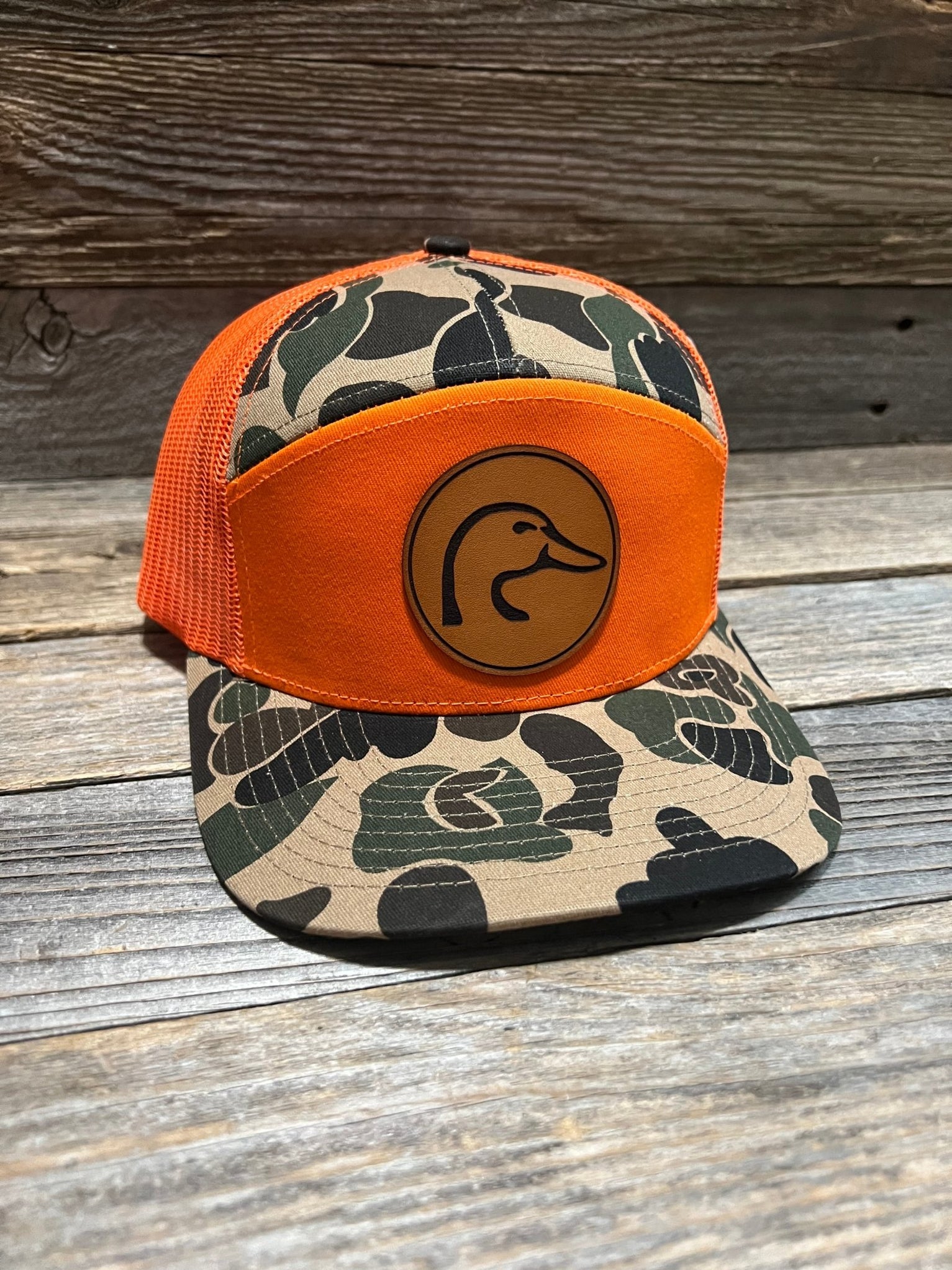 Drake Duck Head Leather Patch Hat — Savannah Moss Co.