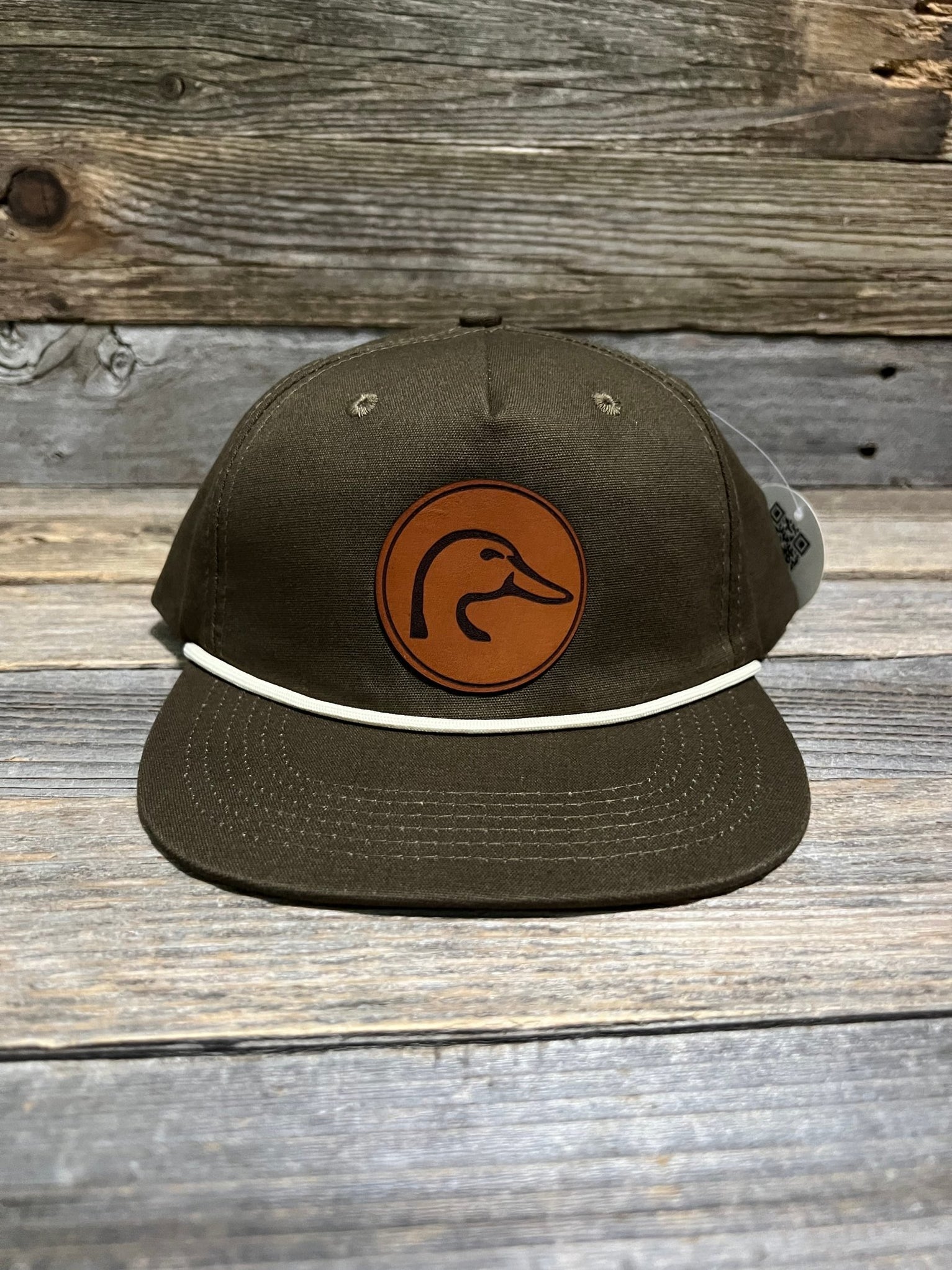 Drake Duck Head Leather Patch Hat — Savannah Moss Co.