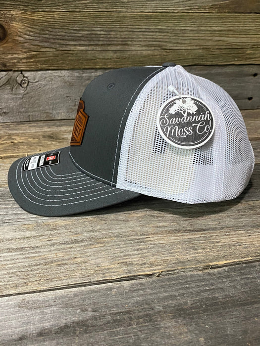 Eat Beef Leather Patch Hat - Savannah Moss Co.
