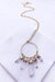 Electroplated Semi Precious Stone Necklace - Savannah Moss Company