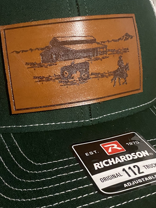 Farm Leather Patch Hat - Savannah Moss Co.