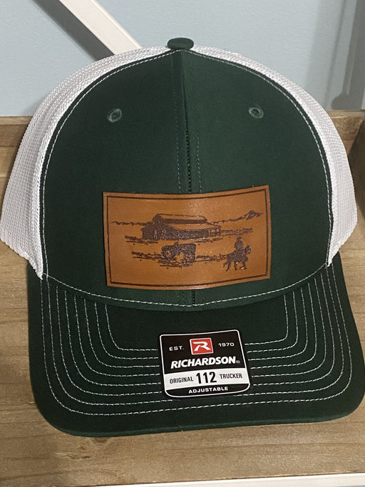 Farm Leather Patch Hat - Savannah Moss Co.
