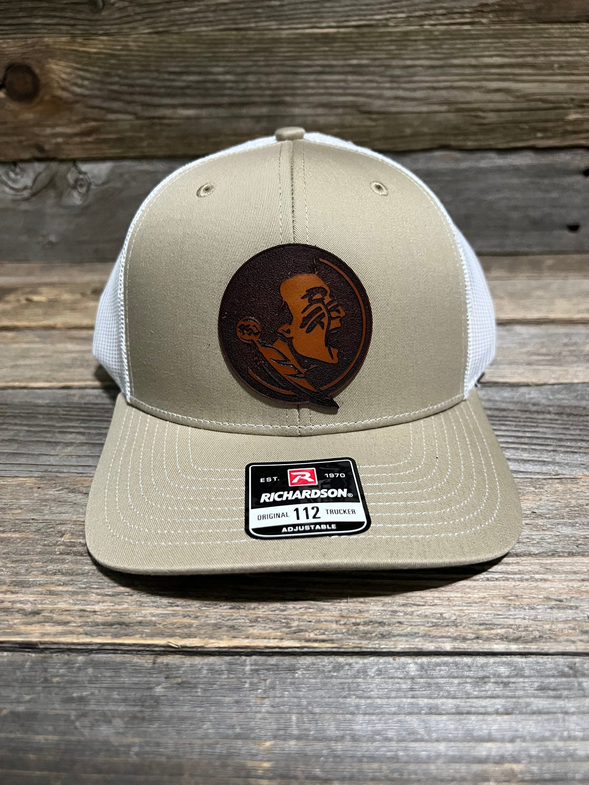 FSU Leather Patch Hat — Savannah Moss Co.