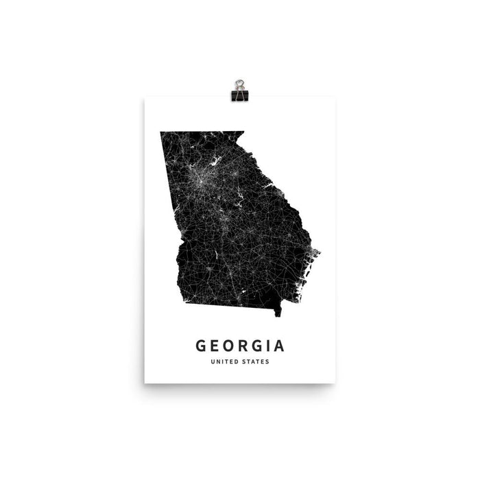 Georgia Dark Poster - Savannah Moss Co. Boutique