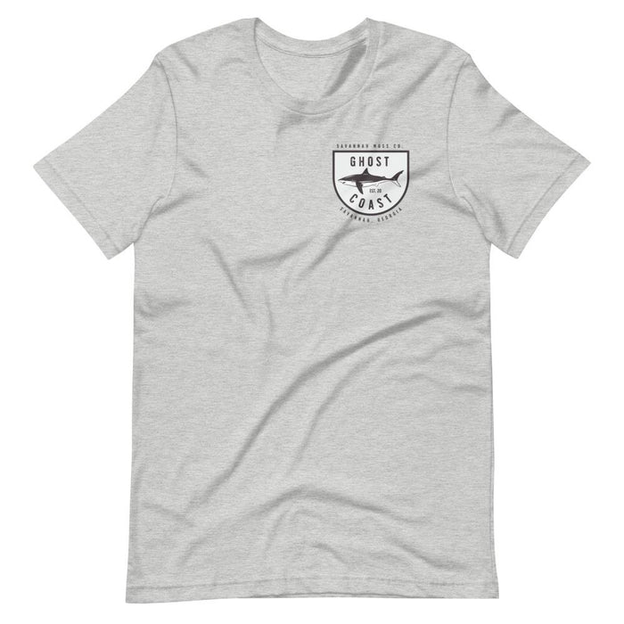 Ghost Coast Shark Short Sleeve Unisex T-Shirt - Savannah Moss Co.