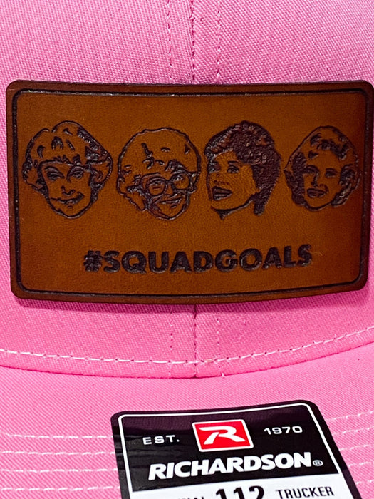 Golden Girls #SQUADGOALS Leather Patch Hat - Savannah Moss Co.