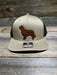 Golden Retriever USA Flag Leather Patch Hat - Savannah Moss Co.