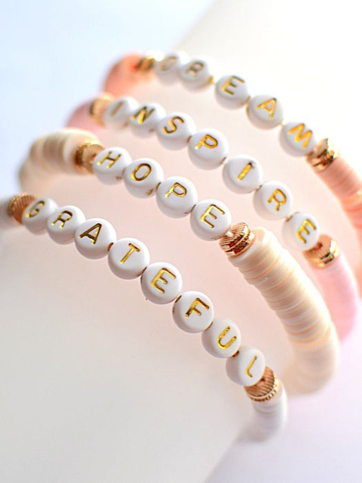 Inspirational Stack Bracelets