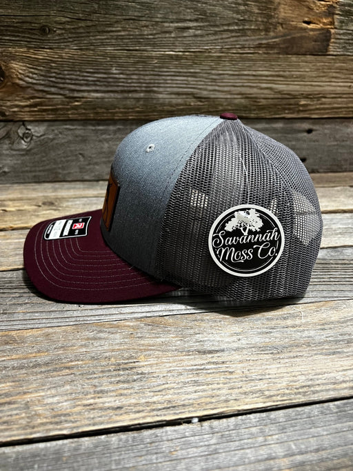 GSP Leather Patch Richardson Hat - Savannah Moss Co.