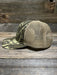 Hardwoods Camo/Khaki Leather Patch Trucker Hat - Savannah Moss Co.