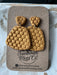 Honeycomb Trapezoid Clay Earrings - Savannah Moss Co. Boutique