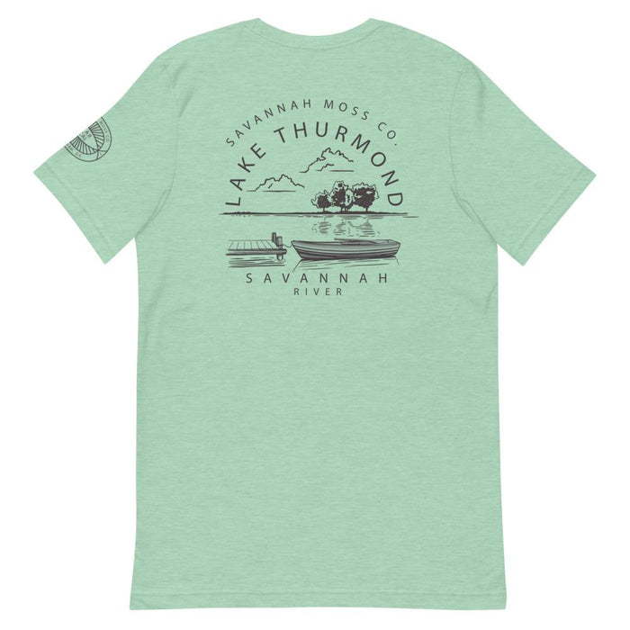 Lake Thurmond Short Sleeve Unisex T-Shirt - Savannah Moss Co.