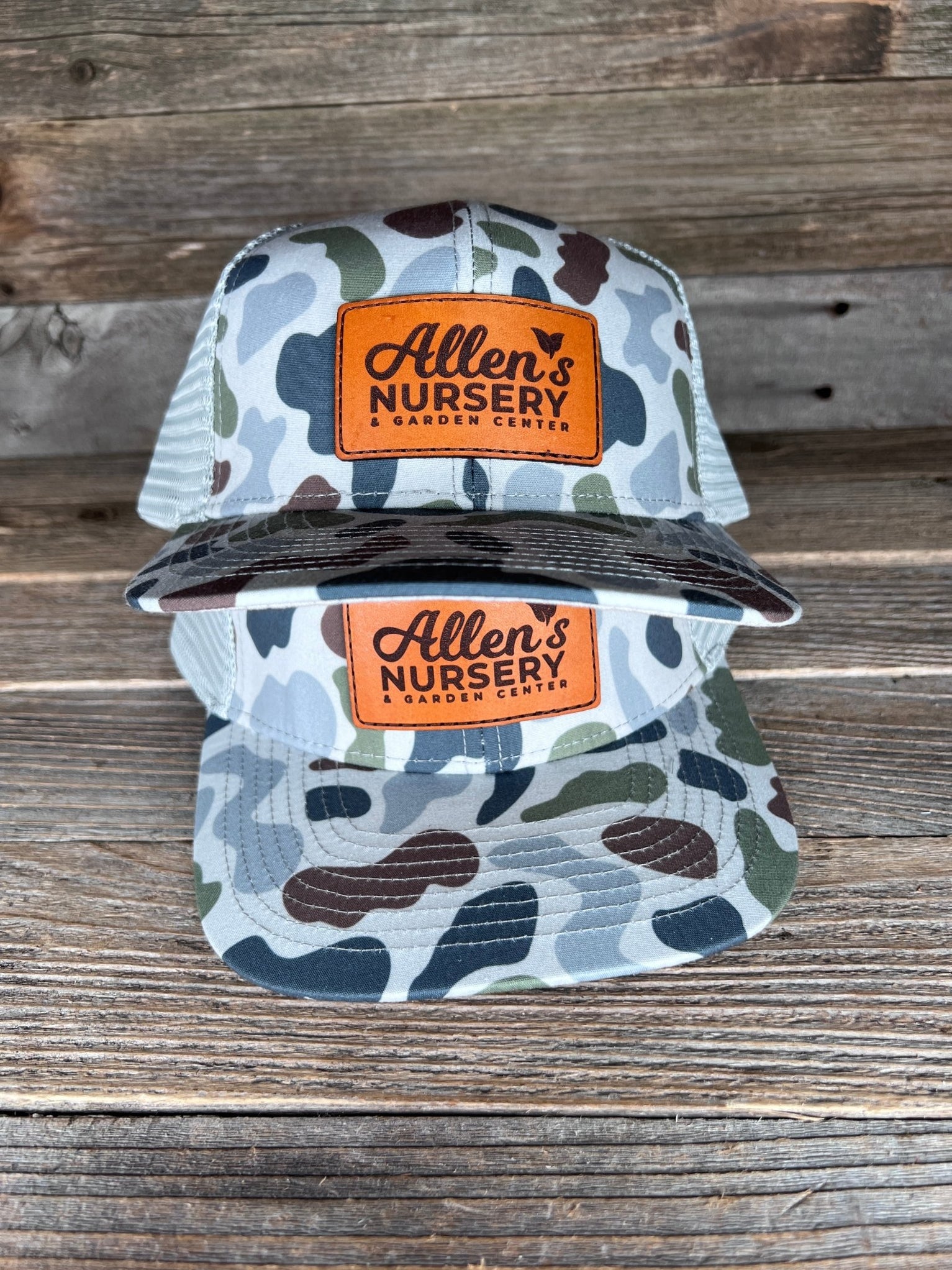 Lost Hat Co Custom Leather Patch Slate Truckers/Goat Rope Snapbacks ...