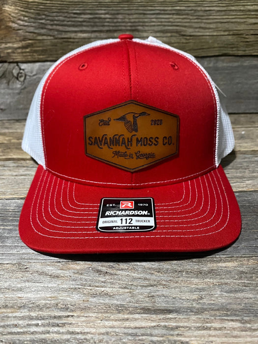Made in Georgia Duck Leather Patch Hat - Savannah Moss Co.