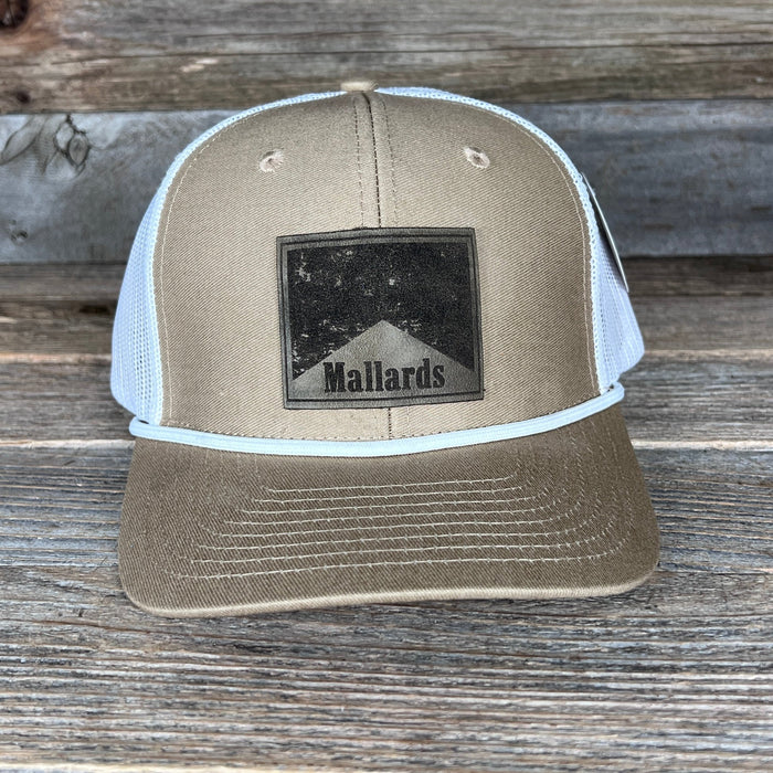 Mallards Leather Patch trucker hat - Savannah Moss Co.