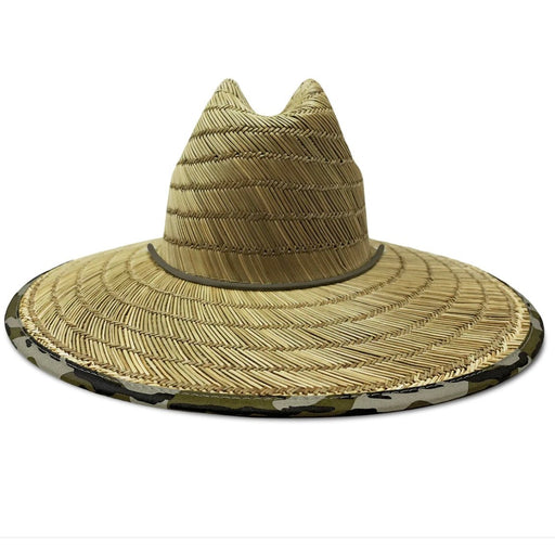 Natty + Bottomland Wake Custom Leather Patch Straw Hat (Lost Hat Co) - Savannah Moss Co.
