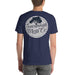Navy Logo Short Sleeve Unisex T-Shirt - Savannah Moss Co. Clothing & Goods Boutique
