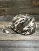 Old School Camo Leather Patch Rope Snapback Hat - Savannah Moss Co.