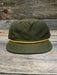 Olive/Gold Rope Snapabck Leather Patch Snapback Hat - Savannah Moss Co.