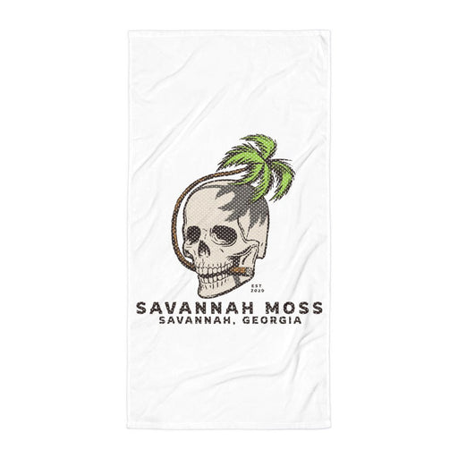 Palm Skull Towel - Savannah Moss Co.
