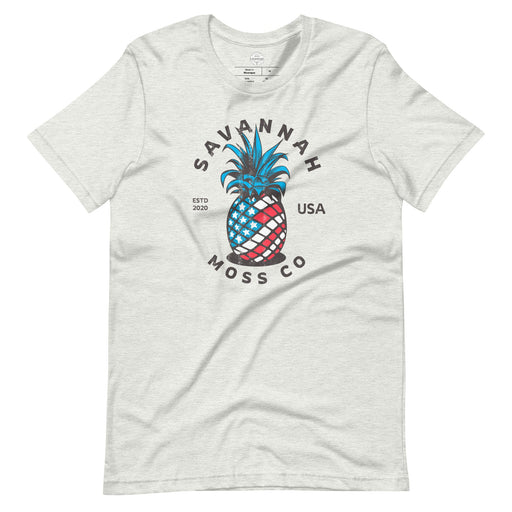 Patriotic Pineapple Short Sleeve t-shirt - Savannah Moss Co.